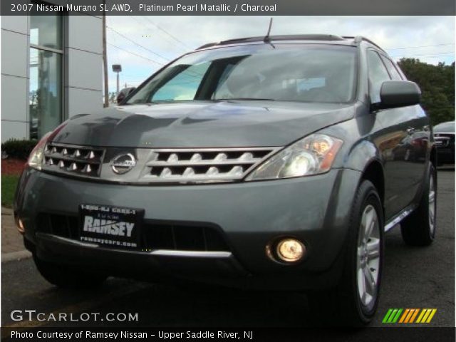 2007 Nissan Murano SL AWD in Platinum Pearl Matallic