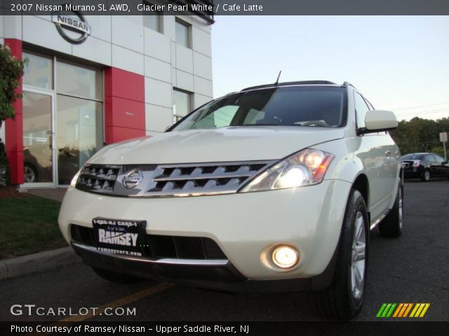 2007 Nissan Murano SL AWD in Glacier Pearl White