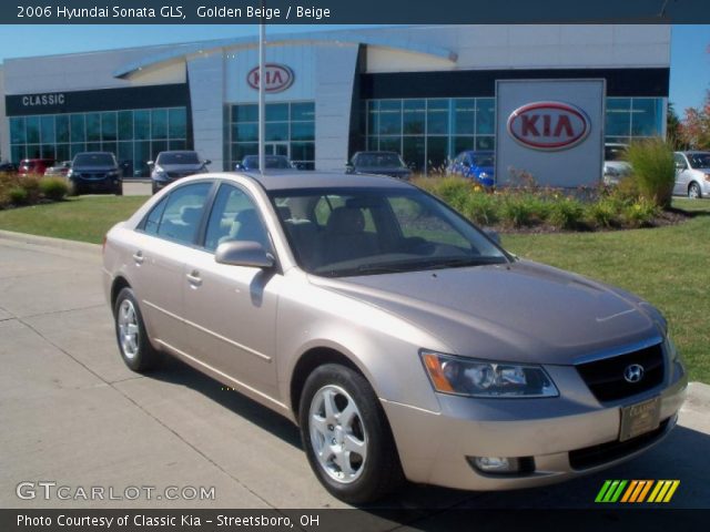 2006 Hyundai Sonata GLS in Golden Beige