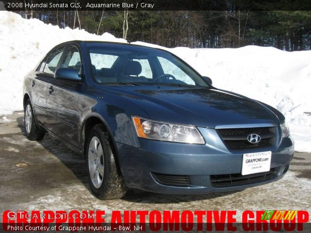 2008 Hyundai Sonata GLS in Aquamarine Blue
