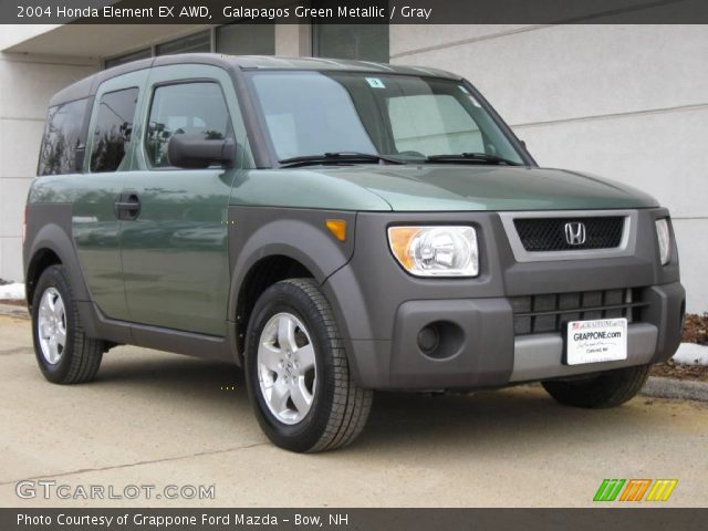 2004 Honda Element EX AWD in Galapagos Green Metallic