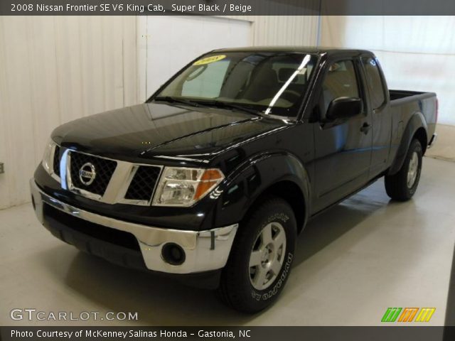 2008 Nissan Frontier SE V6 King Cab in Super Black