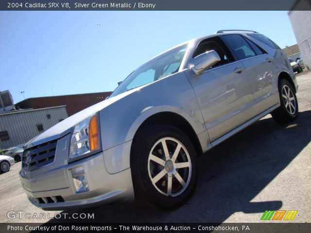 2004 Cadillac SRX V8 in Silver Green Metallic