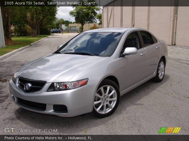 2005 Acura TSX Sedan in Satin Silver Metallic