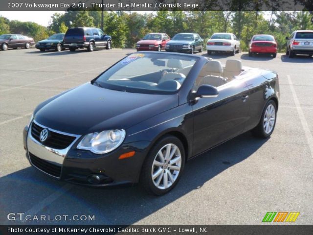 2007 Volkswagen Eos 2.0T in Thunder Blue Metallic