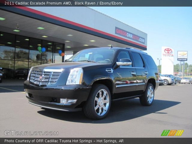 2011 Cadillac Escalade Premium AWD in Black Raven