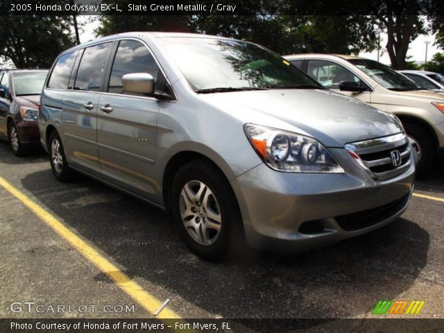 2005 Honda odyssey slate green metallic