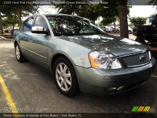 2005 Ford Five Hundred Limited in Titanium Green Metallic