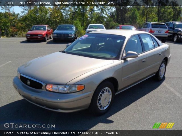 2001 Buick Century Custom in Light Sandrift Metallic