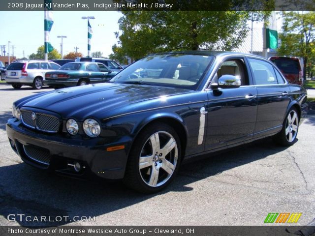 2008 Jaguar XJ Vanden Plas in Indigo Blue Metallic