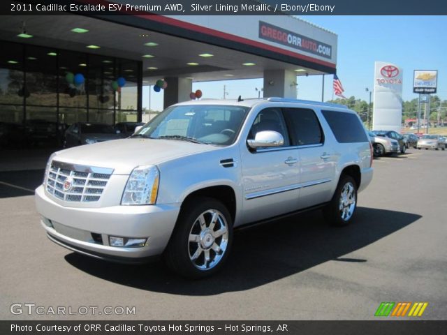 2011 Cadillac Escalade ESV Premium AWD in Silver Lining Metallic