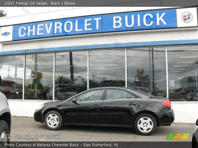 2007 Pontiac G6 Sedan in Black