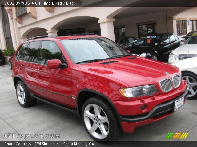 2002 BMW X5 4.6is in Imola Red