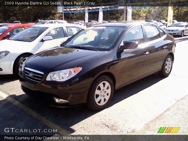2009 Hyundai Elantra GLS Sedan in Black Pearl