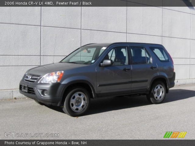 2006 Honda CR-V LX 4WD in Pewter Pearl