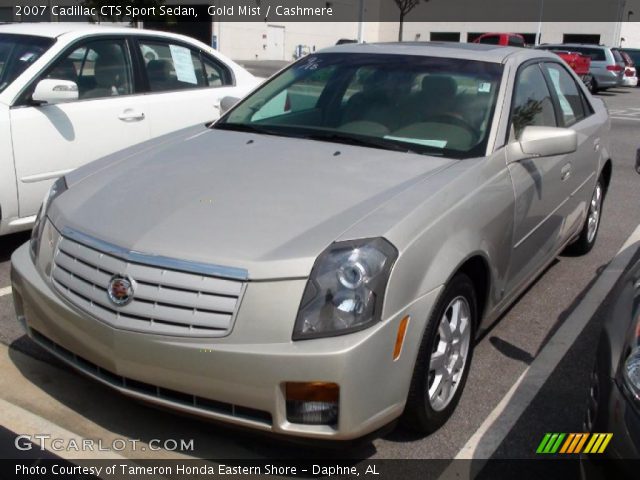 2007 Cadillac CTS Sport Sedan in Gold Mist