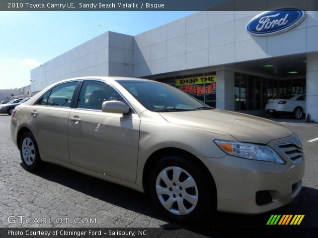 2010 Toyota Camry LE in Sandy Beach Metallic