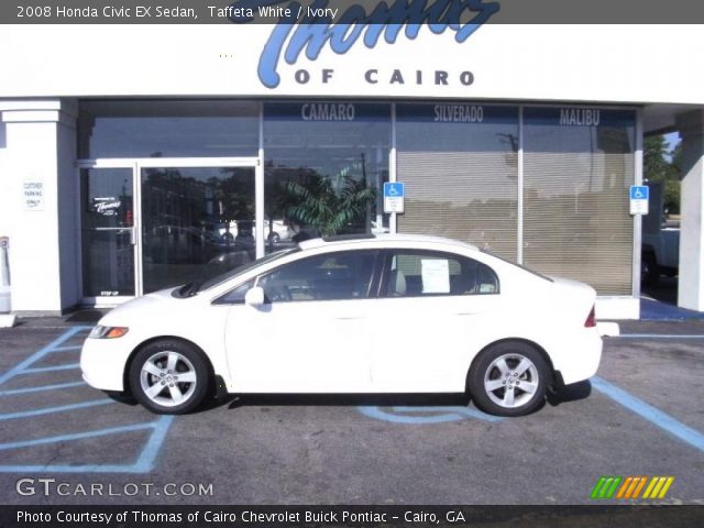2008 Honda Civic EX Sedan in Taffeta White