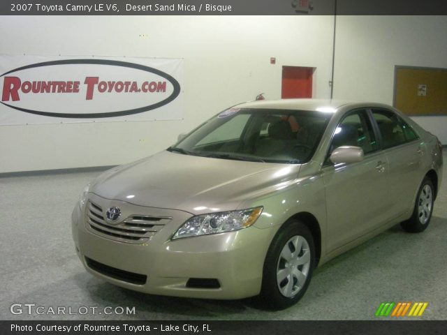 2007 Toyota Camry LE V6 in Desert Sand Mica