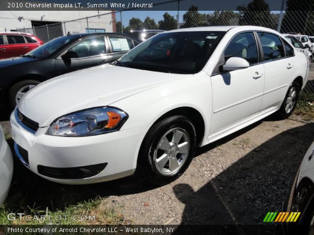 2010 Chevrolet Impala LT in Summit White