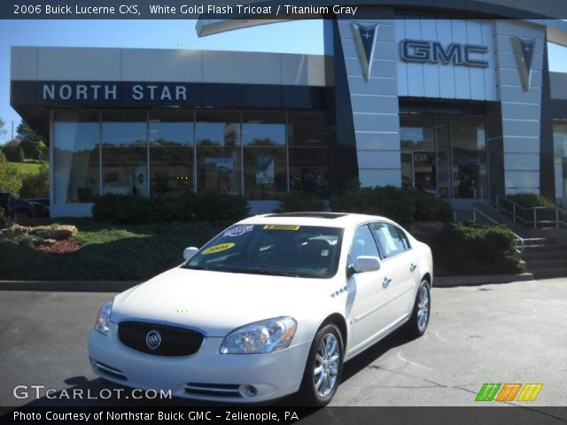 2006 Buick Lucerne CXS in White Gold Flash Tricoat