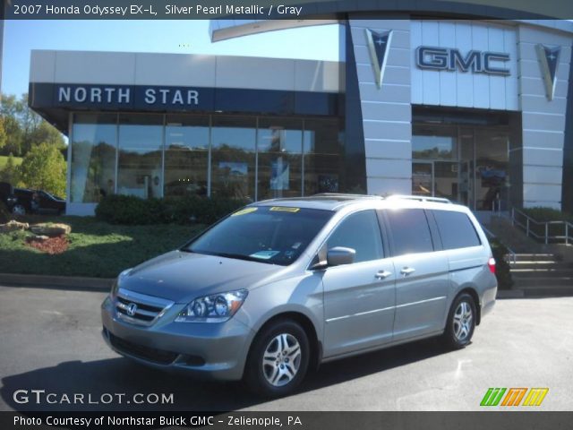 2007 Honda Odyssey EX-L in Silver Pearl Metallic