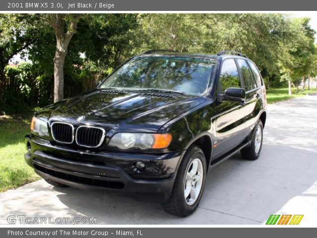 2001 BMW X5 3.0i in Jet Black