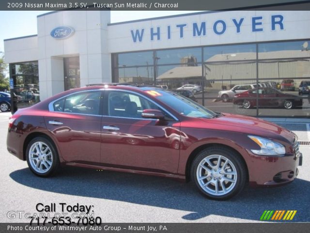 2009 Nissan Maxima 3.5 SV in Tuscan Sun Metallic