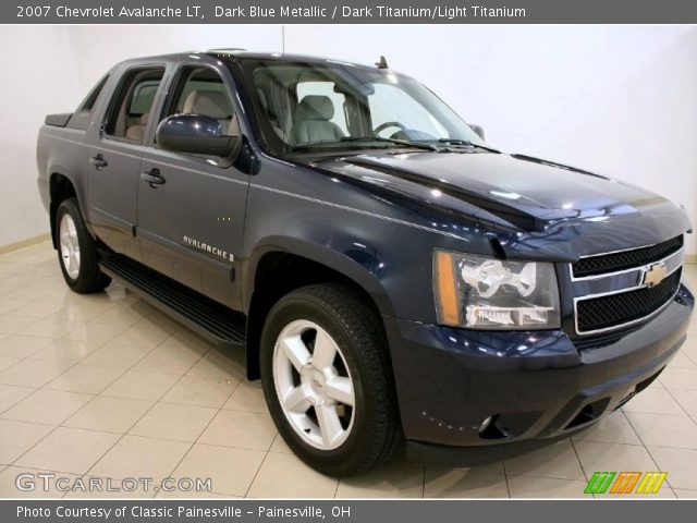 2007 Chevrolet Avalanche LT in Dark Blue Metallic