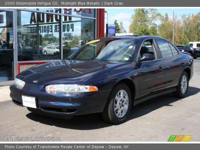 2000 Oldsmobile Intrigue GX in Midnight Blue Metallic