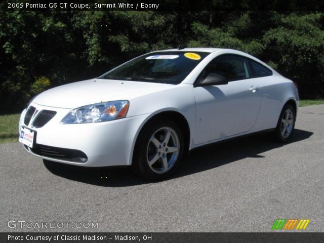 2009 Pontiac G6 GT Coupe in Summit White