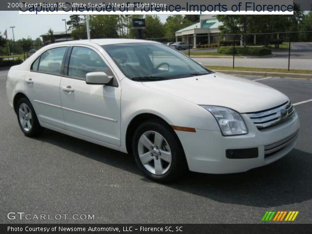 2008 Ford Fusion SE in White Suede