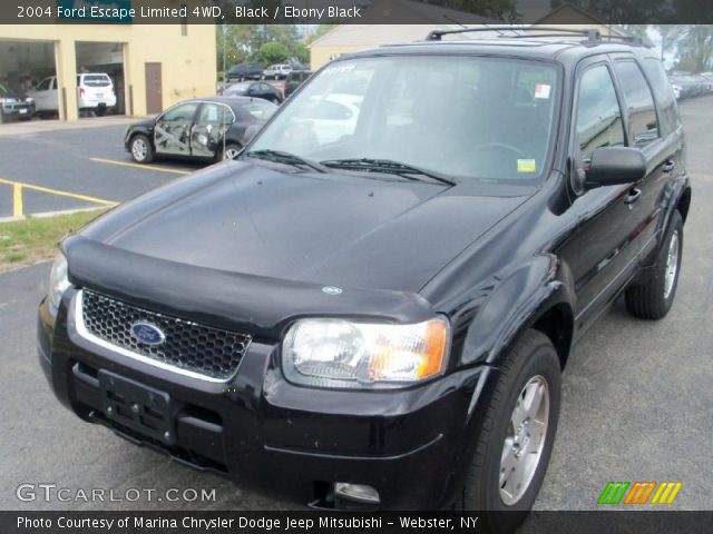 2004 Ford Escape Limited 4WD in Black