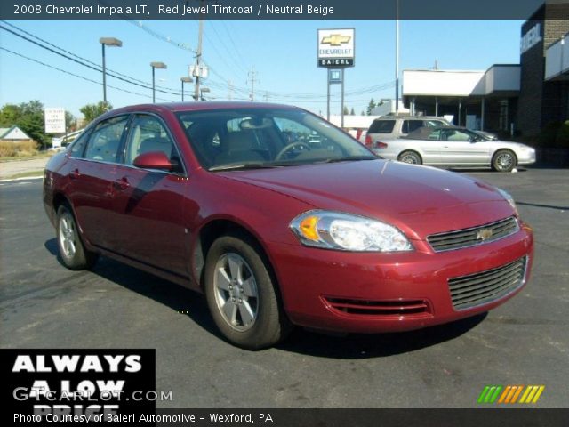 2008 Chevrolet Impala LT in Red Jewel Tintcoat