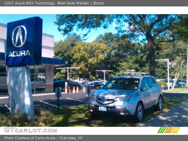 2007 Acura MDX Technology in Billet Silver Metallic