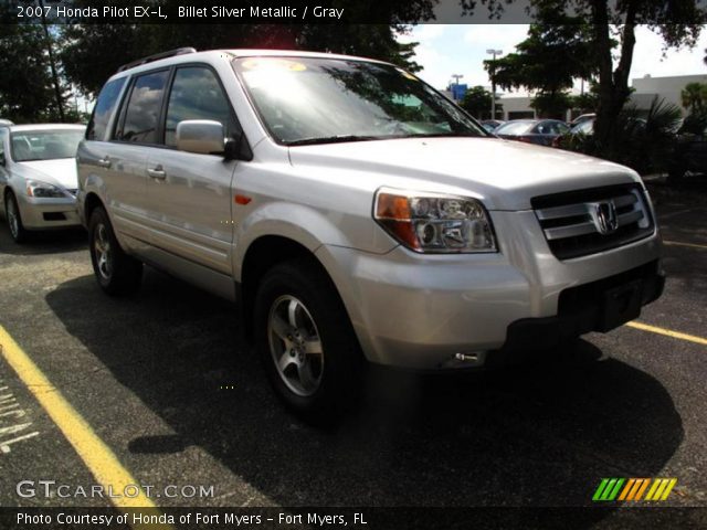 2007 Honda Pilot EX-L in Billet Silver Metallic