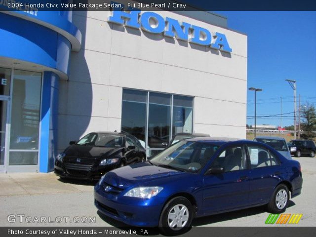 2004 Honda Civic Value Package Sedan in Fiji Blue Pearl
