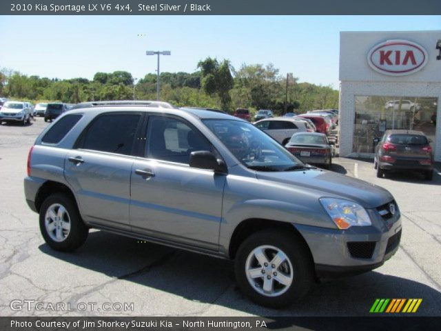 2010 Kia Sportage LX V6 4x4 in Steel Silver