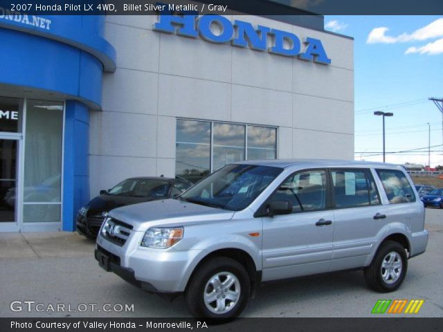 2007 Honda Pilot LX 4WD in Billet Silver Metallic