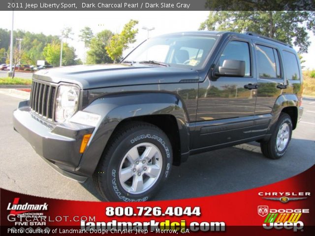 2011 Jeep Liberty Sport in Dark Charcoal Pearl