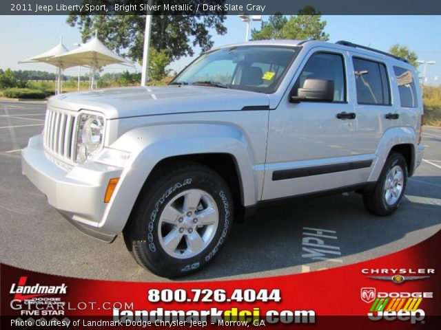 2011 Jeep Liberty Sport in Bright Silver Metallic