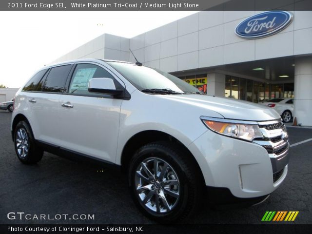 2011 Ford Edge SEL in White Platinum Tri-Coat