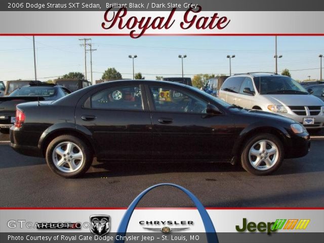 2006 Dodge Stratus SXT Sedan in Brilliant Black