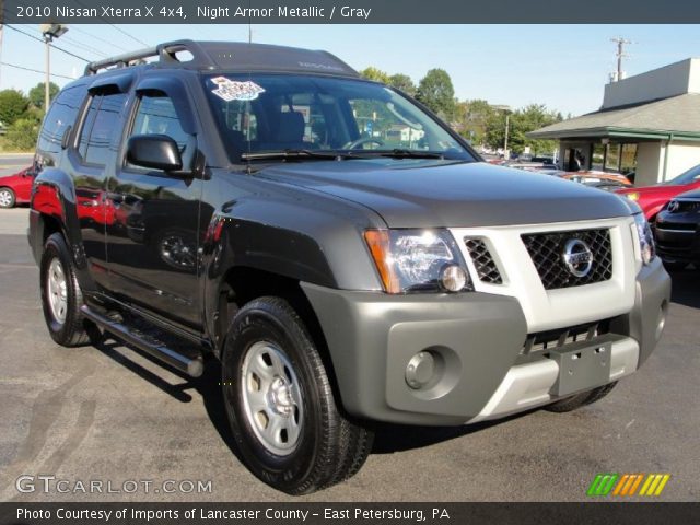 2010 Nissan Xterra X 4x4 in Night Armor Metallic