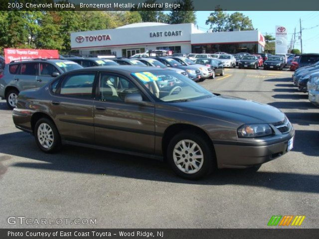 2003 Chevrolet Impala  in Bronzemist Metallic
