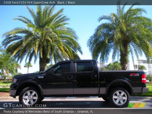 2008 Ford F150 FX4 SuperCrew 4x4 in Black