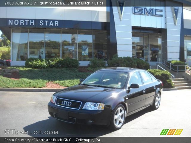 2003 Audi A6 2.7T quattro Sedan in Brilliant Black