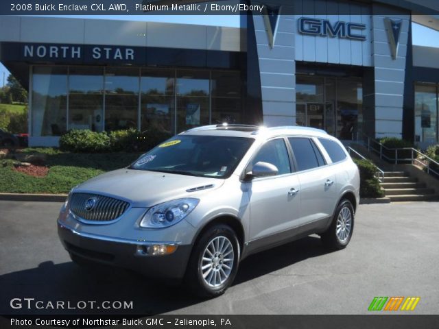 2008 Buick Enclave CXL AWD in Platinum Metallic