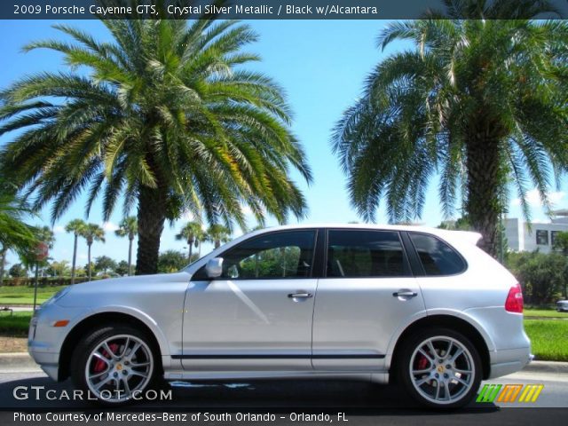 2009 Porsche Cayenne GTS in Crystal Silver Metallic