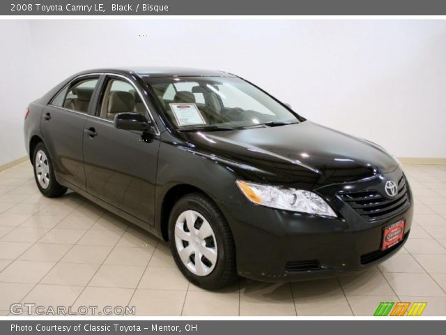 2008 Toyota Camry LE in Black